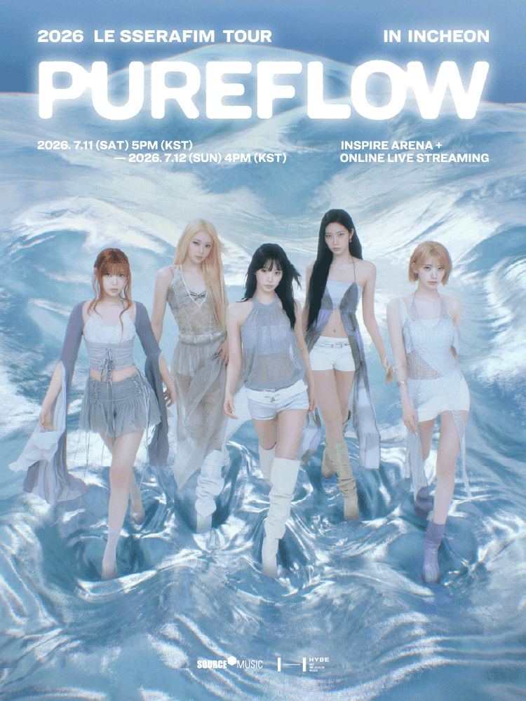 2026年 LE SSERAFIM 巡迴演唱會「PUREFLOW」仁川站